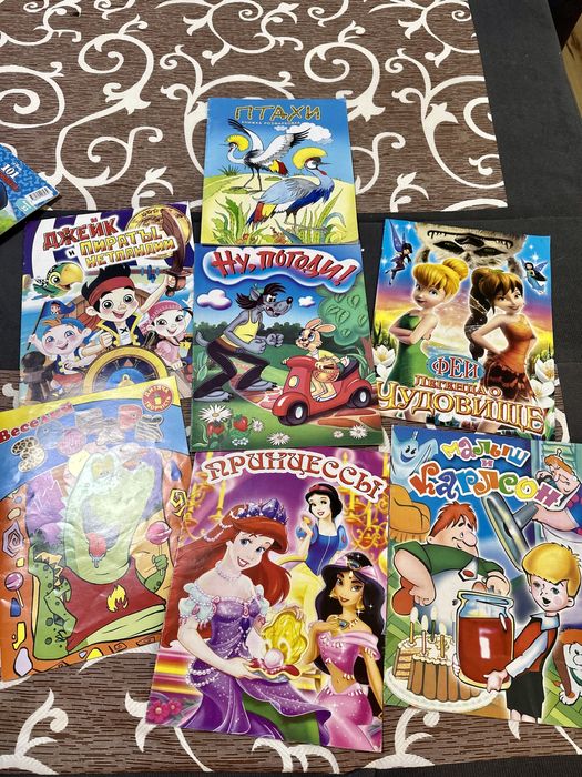 Розмальовки для дівчинки, ціна за всі