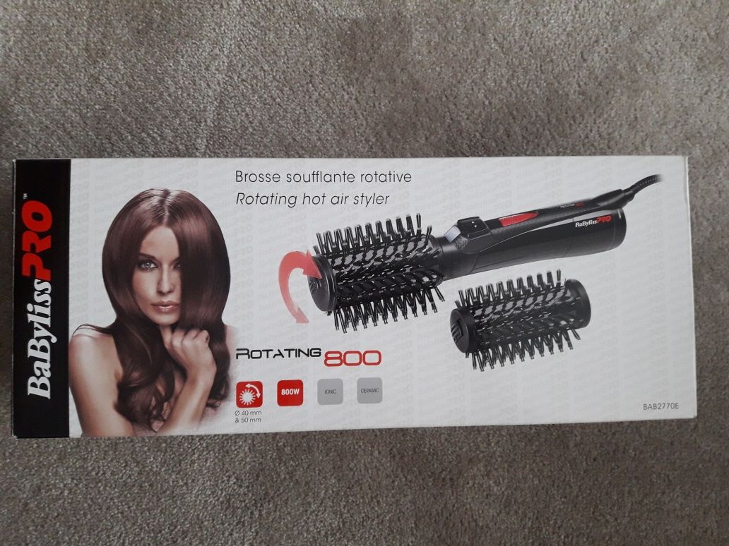 Babyliss Pro Rotating 800 Brosse Soufflante Rotative Ionic