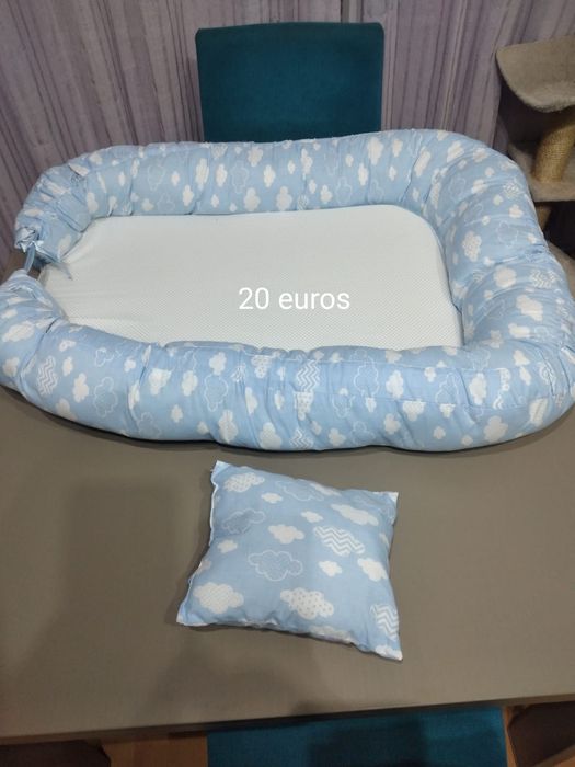 Ninho bebe com almofada