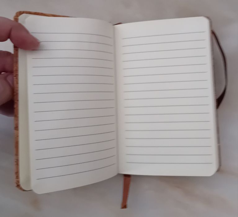 Bloco de linhas Nova de cortiça