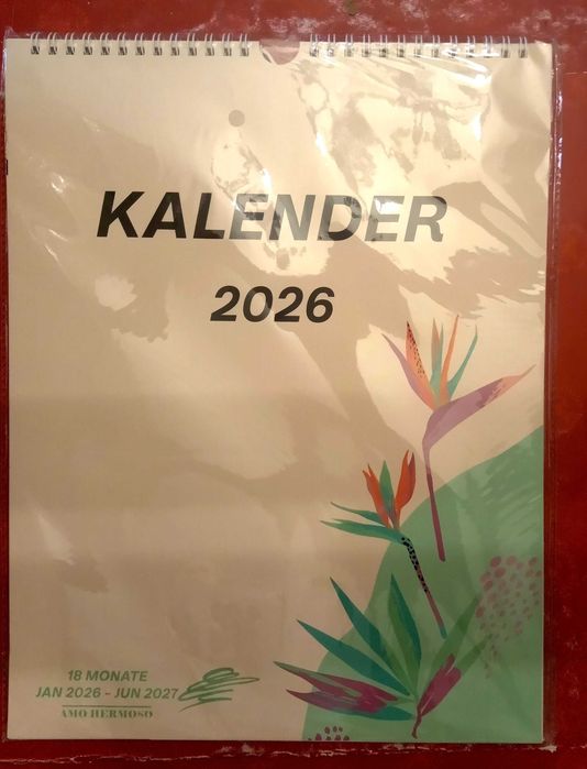 475 Kalendarz 2026-2027 Niemcy nowy - folia