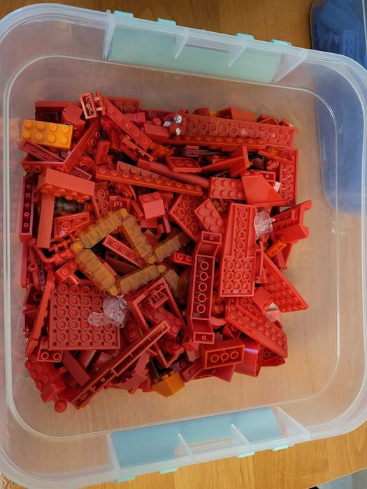 Деталі LEGO (китайські) на вагу 5,5 кг
