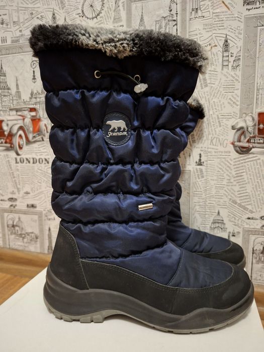 Сапоги чоботи  дутики Scandia tex ecco