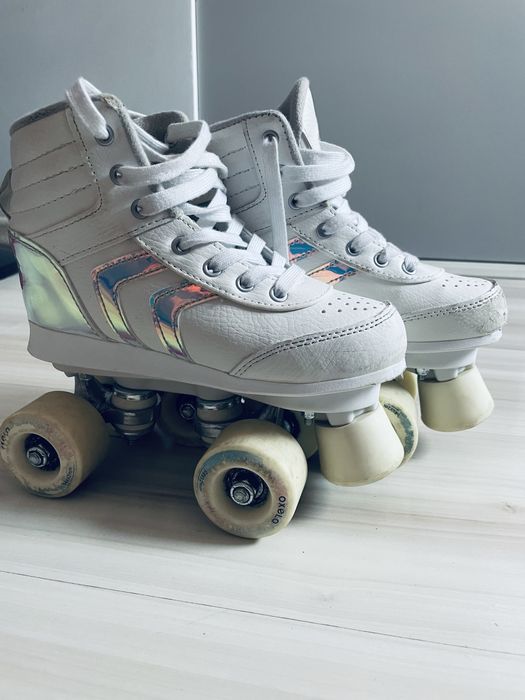 Wrotki dla dzieci Oxelo Quad 100 rozm 33