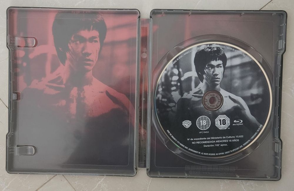 Bluray Bruce Lee Enter The Dragon Steelbook