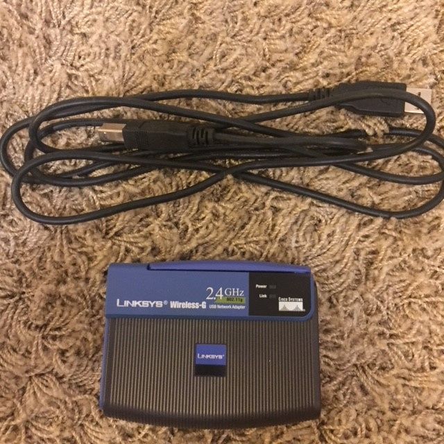 Cisco-Linksys WUSB54G USB Wireless-G Adapter64585160788353121