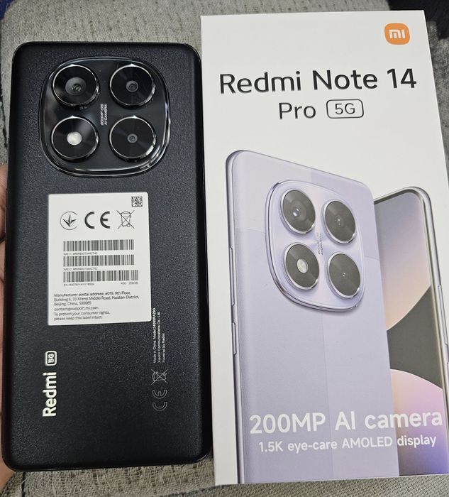 Xiaomi Poco f2 pro 6/128 GB e Redmi note 14 pro 5g 8/256gb garantia