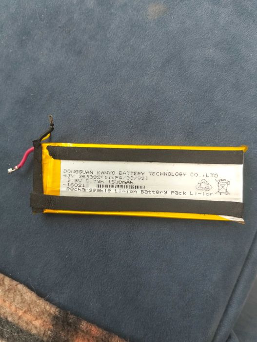 Акумулятор 3,8 V