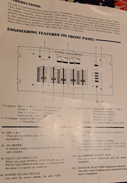 Mesa mistura Stereo analógica RS-1010 DIGITO