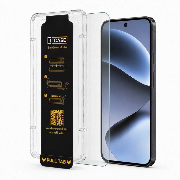 Защитное стекло 1stcase EasySetup для Google Pixel 9/9 Pro/10/10 Pro