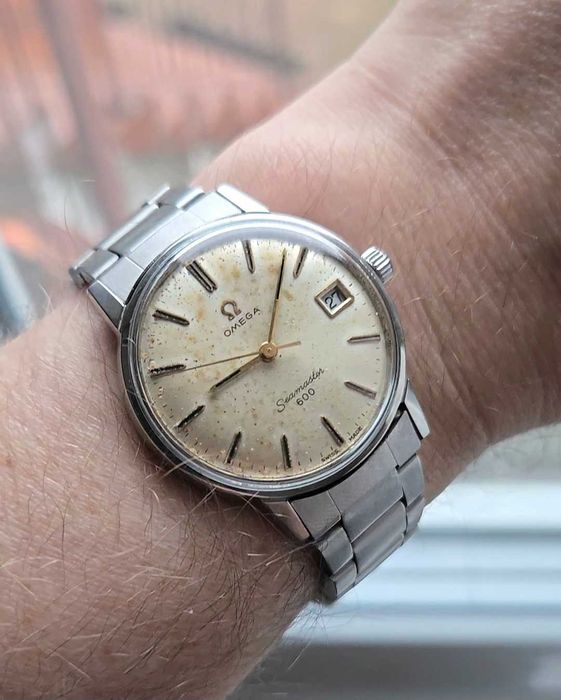 Omega Seamaster 600  z 1966 roku pasek struś FV23% Vintage