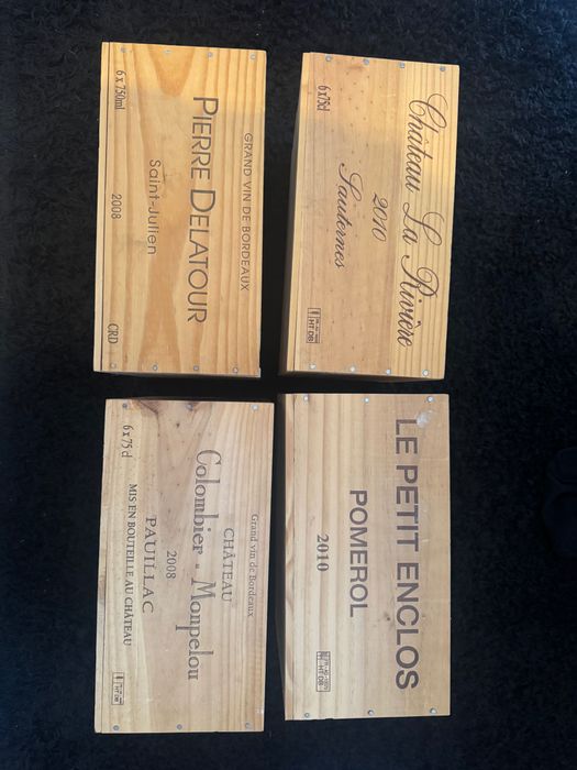 Skrzynki po winach. Cena za 1 sztukę.