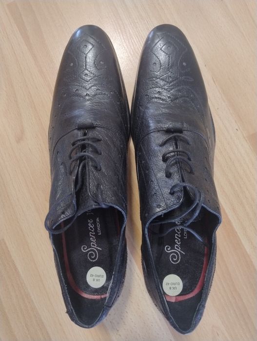 Buty korporacyjne męskie nowe Spencer Johns London 42/8