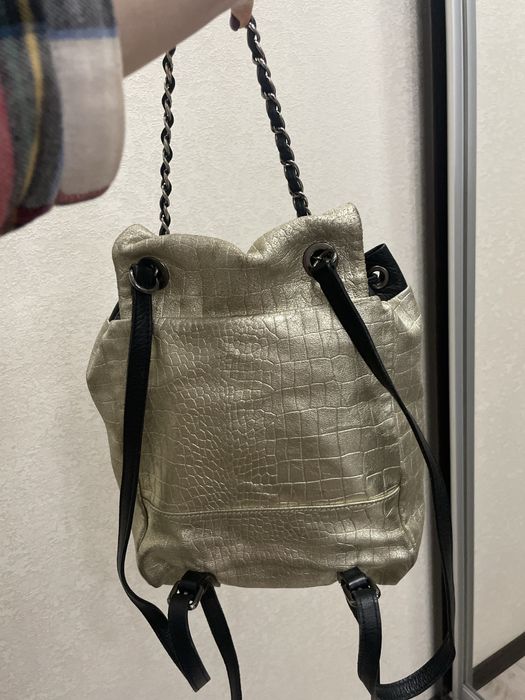 Шкіряний рюкзак