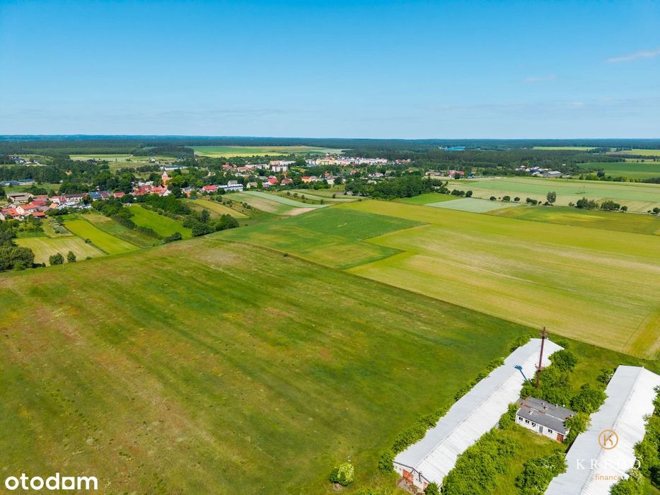 Działka budowlana 1,0036 ha | WZ | Duży potencjał inwest. | Koczała