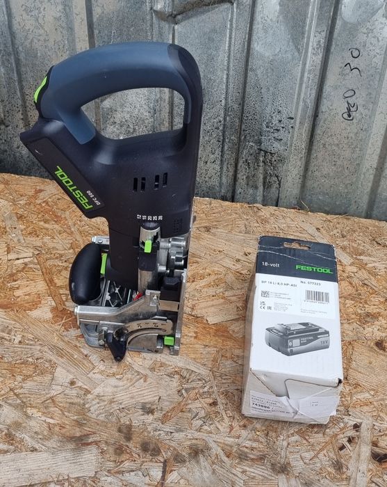 Fabrycznie Nowa frezarka lamelownica Festool DFC500+bateria bp 18li 8.