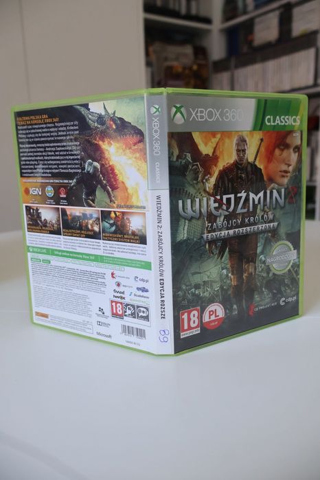 Wiedźmin 2: Zabójcy Królów Edycja Rozszerzona, Xbox 360, Polska wersja