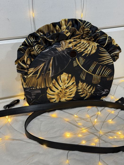 Organizer z falbankami Obag moon light  guziki Eko pasek Talizman