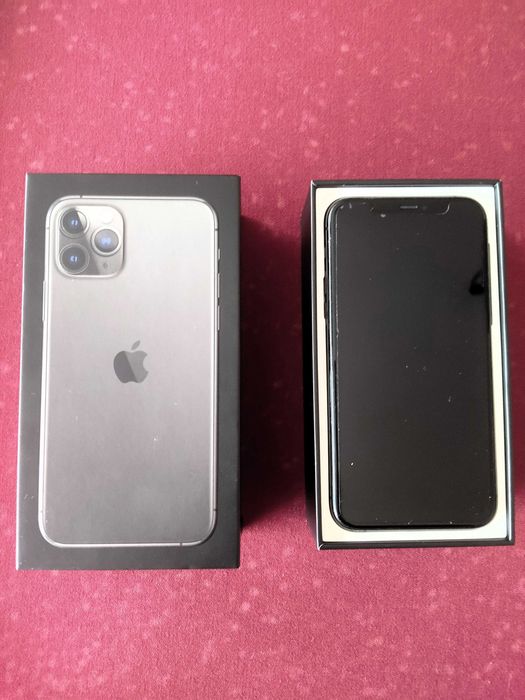 Iphone 11 Pro 256GB, Space Gray + Capa + Película (cinza)