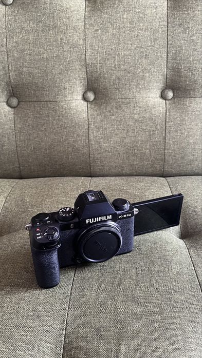 Fujifilm X-S10 com mancha mínima no ecrã