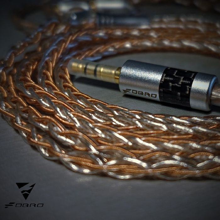 FDBRO Kabel MMCX 3.5mm 8 Rdzeni