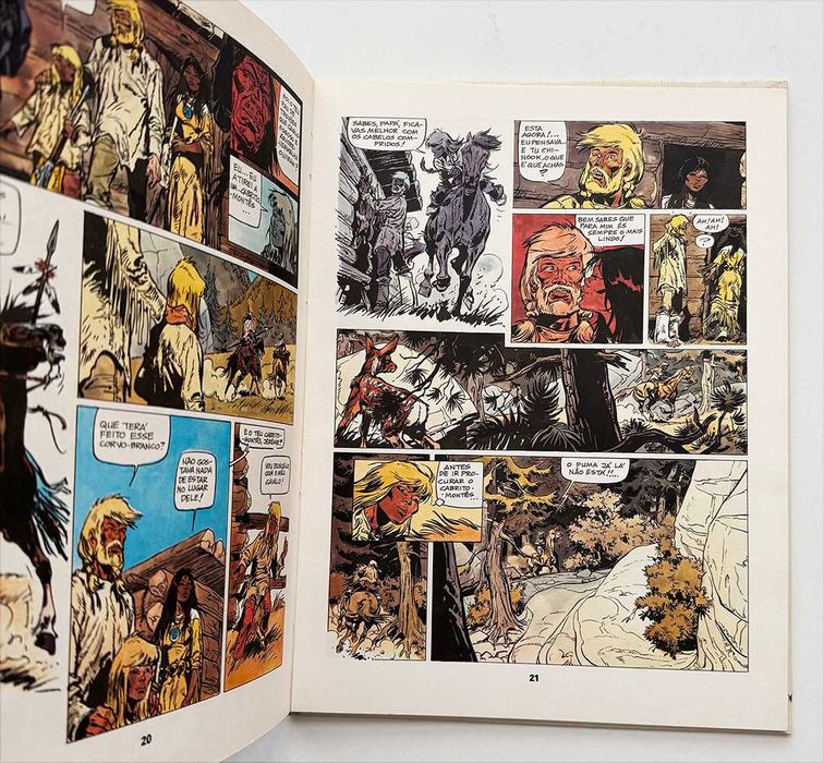 BD_Derib, Buddy Longway, O Guerreiro. Capa dura