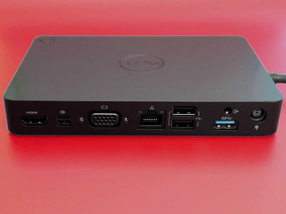 Универсальная Док-станция Dell WD15 K17A для ноутбука /ПК ЛЮБОГО бренда USB Type-C /Thunderbolt /USB4. На монитор до 4K UHD. Максимум два монитора