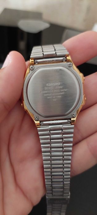 Casio® Vintage Iconic A168WG-9BWEF Relógio Unissexo