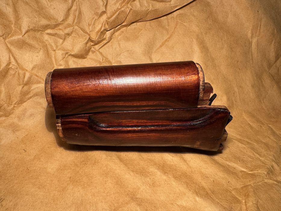 Деревяна цівка для АКСУ АКС-74у Вулка ТК + стволтна накладка СРСР