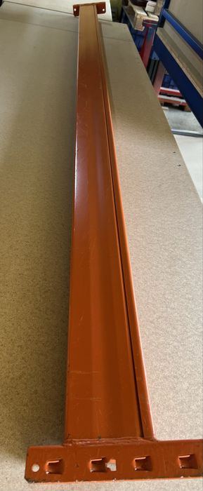 Trawersy Mecalux 270 cm z rantem na płytę-połkę