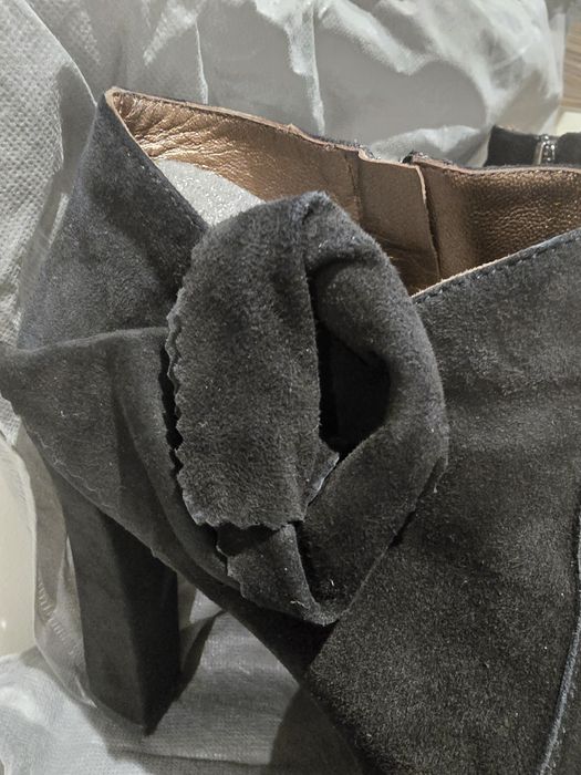 Botins Senhora camurça