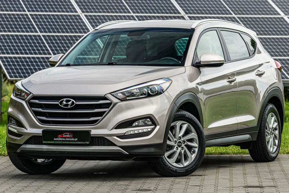 Hyundai Tucson *1.6i*LED*Bogata Opcja*100%Oryg.Lakier*FULL Serwis*1wła*Auto jak NOWE!