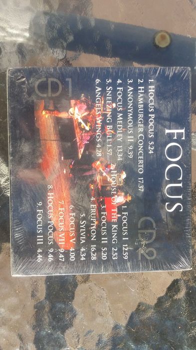 Focus The Greatest Hits GOLD album 2 CD box folia