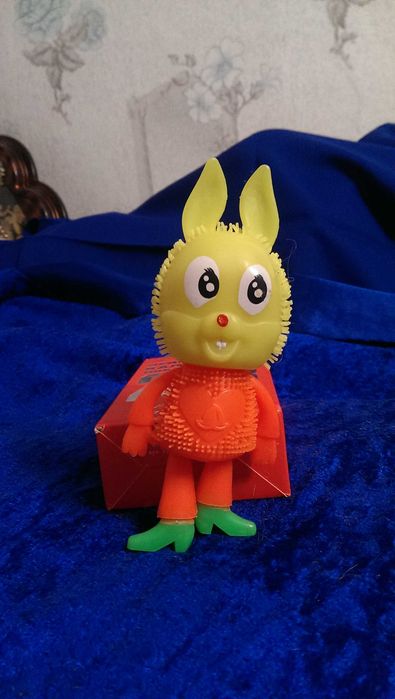 Лот из 3-х игрушек: Сова + Заяц +Капибара