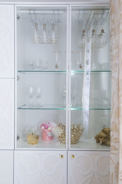 Zestaw mebli Glamour, połysk!