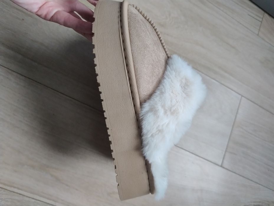 Buty kapcie damskie 38/39