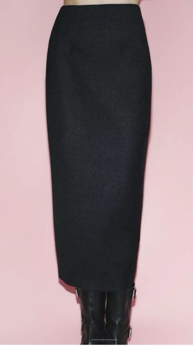 Юбка карандаш шерстяная, спідниця олівець Zara,