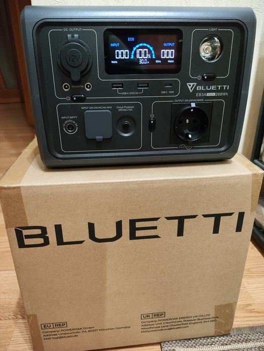 Зарядна станція Bluetti eb3a
