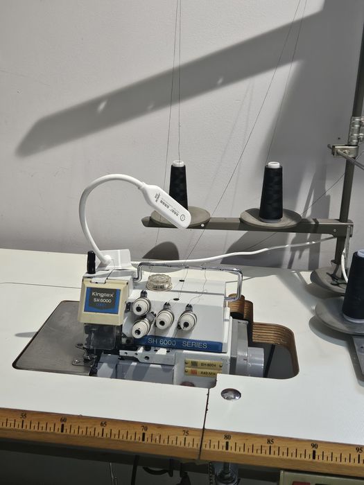 Owerlok przemysłowy Kingtex SH 6000 – mereżka – 230 V