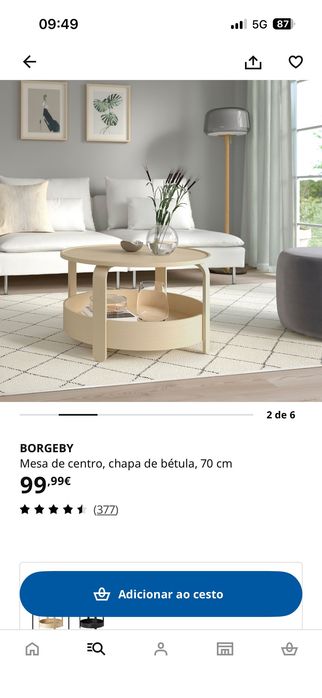 BORGEBY mesa ikea