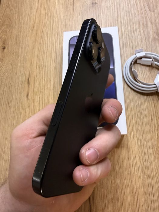 Iphone 16 Pro, Black Titanium, 128 gb, 91% baterii (dowód zakupu)