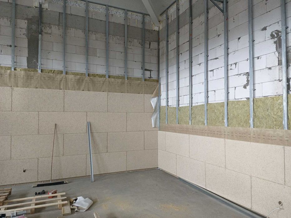 Panele ściany akustyczne Rockfon VertiQ Ecophon Akusto wall Heradesign