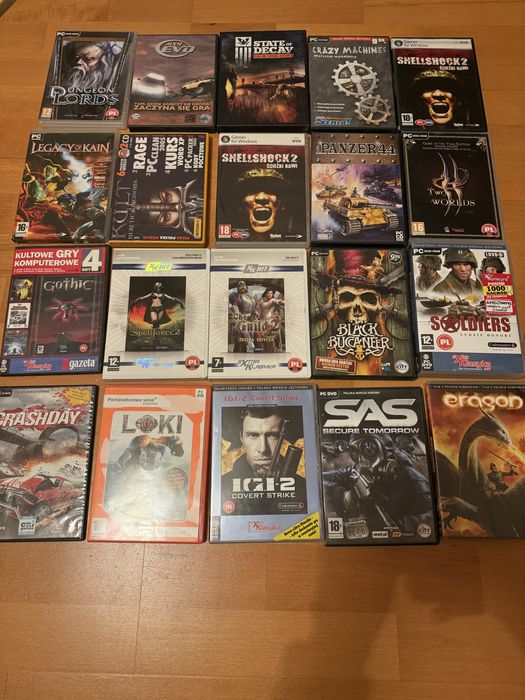 Sprzedam gry na pc!!- propozycje cenowe
