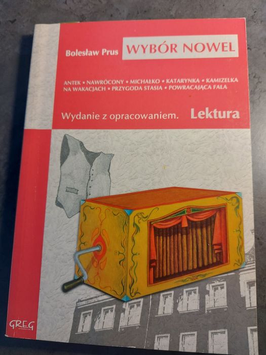 Bolesław Prus"wybór nowel"