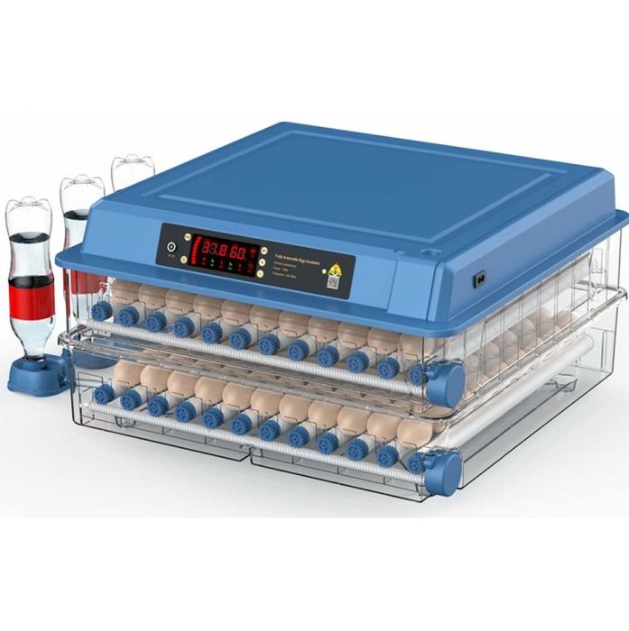 Автоінкубатор з автоповоротом, 12/220В,  70- 400 яєць АВТОНОМНИЙ