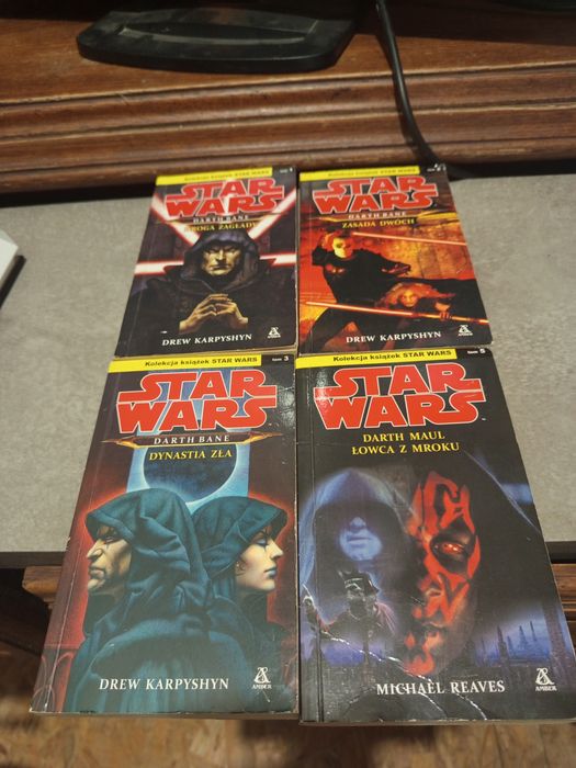 Star wars 4 książki trylogia zła, Darth maul