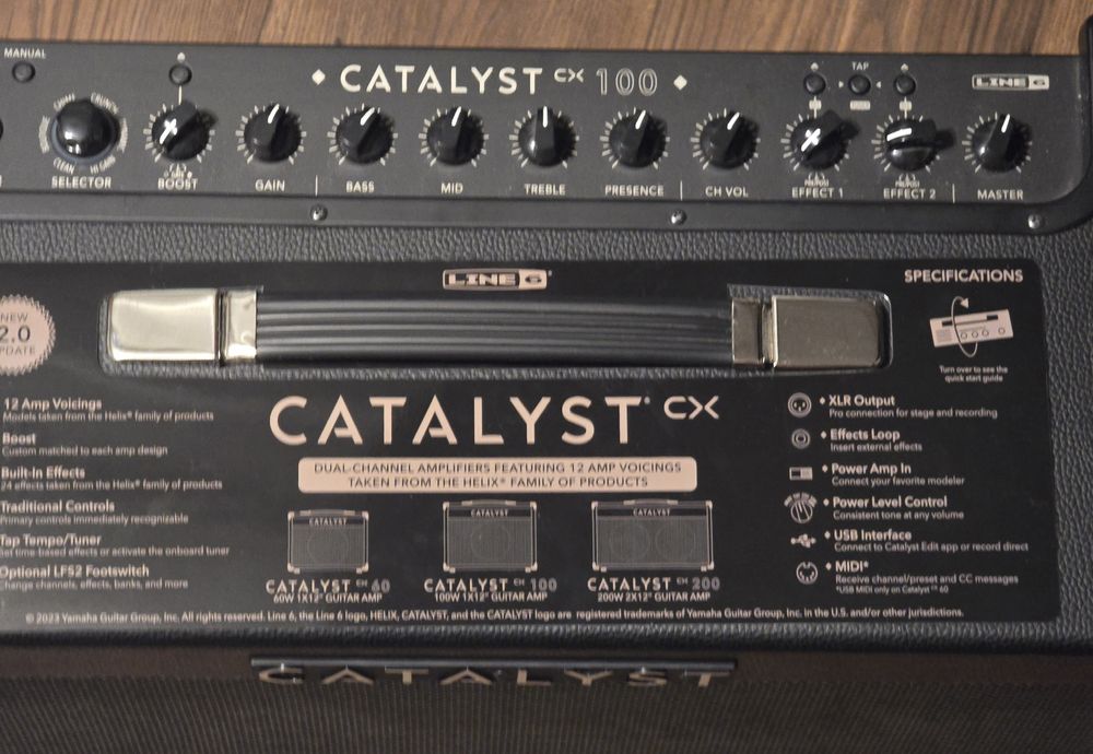 Wzmacniacz do gitary elektrycznej Line 6 Catalyst CX 100W