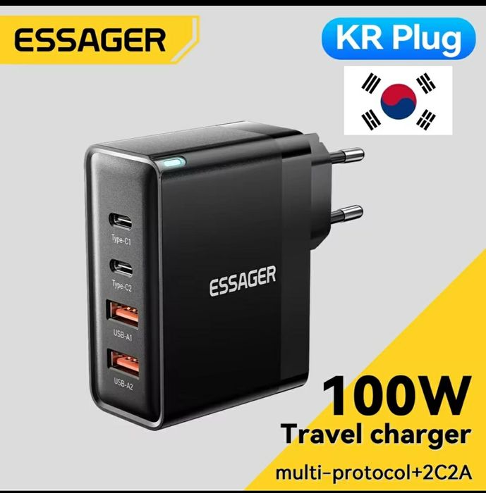 Зарядний пристрій Essager Grace 100W