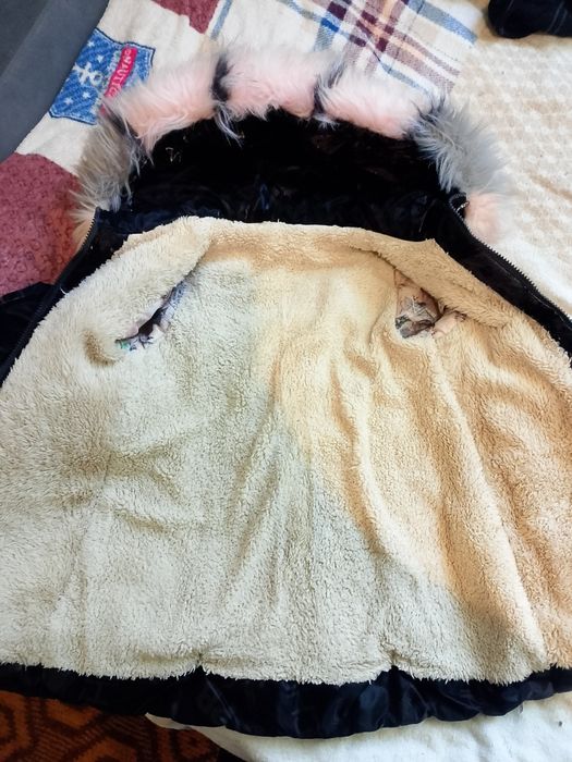 Тепла зимня куртка на 116 см