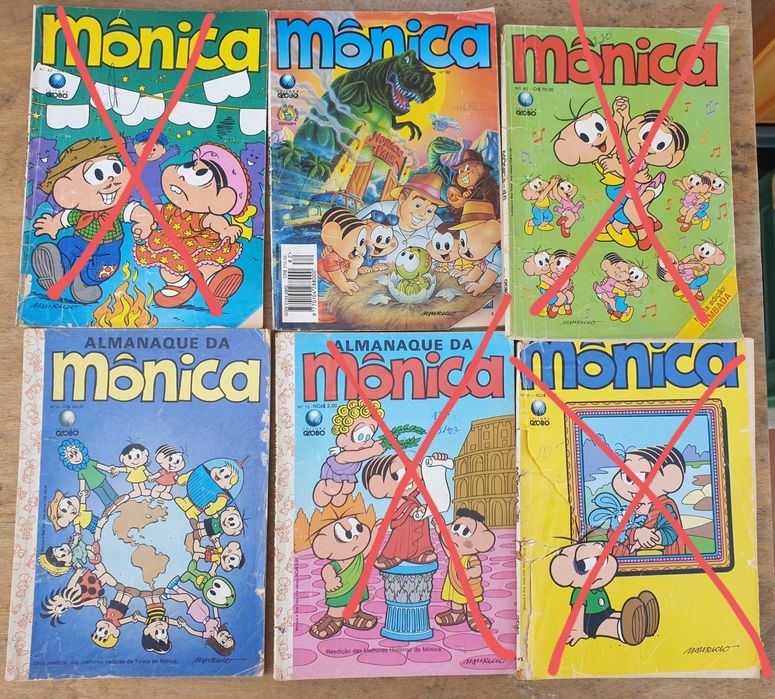 Revistas antigas de banda desenhada